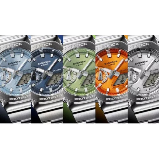 ساعت مچی مردانه G-SHOCK کاسیو مدل CASIO-GM-2110D-2B