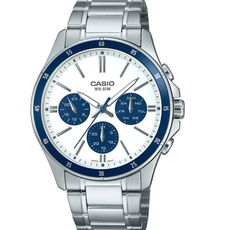 ساعت مچی مردانه کاسیو مدل MTP-1374D-7A2