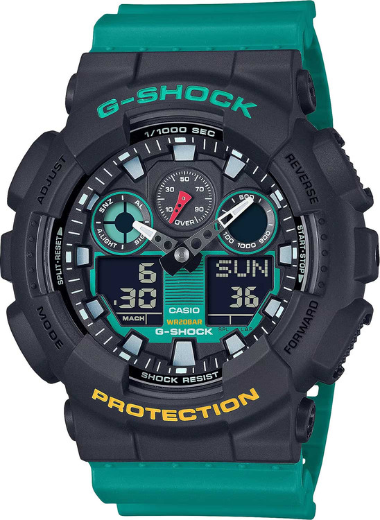 ساعت مچی جیشاک کاسیو G-SHOCK مدل CASIO-GA-100MT-1A3DR