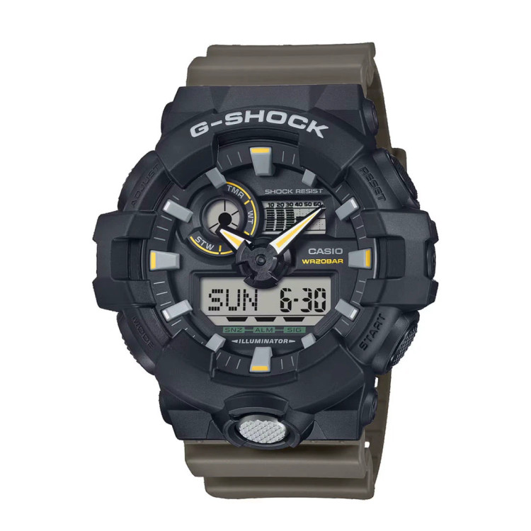ساعت مچی جیشاک کاسیو G-SHOCK کاسیو مدل GA-710TU-1A3