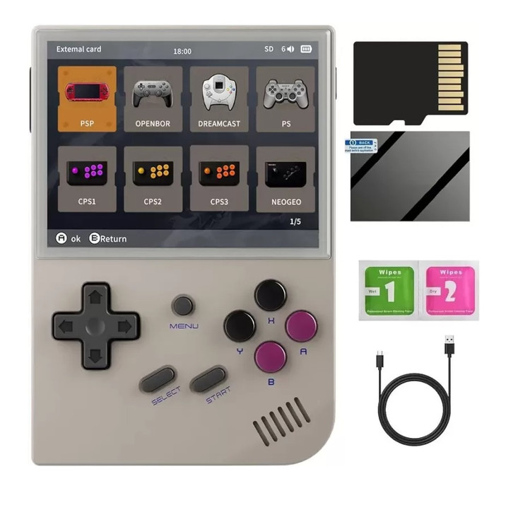 کنسول دستی بازی(آتاری)پرتابل ANBERNIC مدل RG35XX