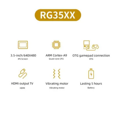 کنسول دستی بازی(آتاری)پرتابل ANBERNIC مدل RG35XX
