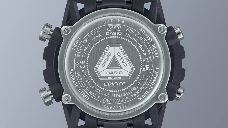 ساعت مچی مردانه ادیفایس کاسیو EDIFICE - کلکسیونی مدل ECB-2000SS-2A